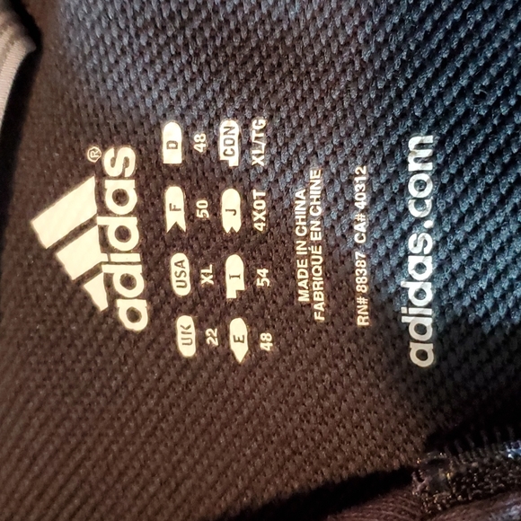 Women's XL Adidas Track Jacket - Picture 4 of 6